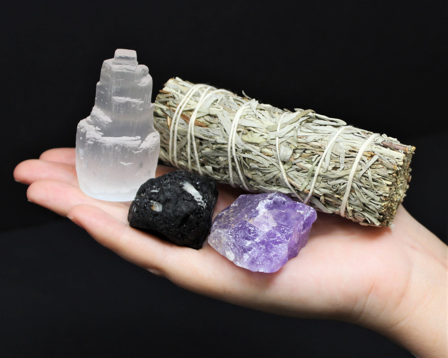 4 Pieces Home Protection Crystal Kit