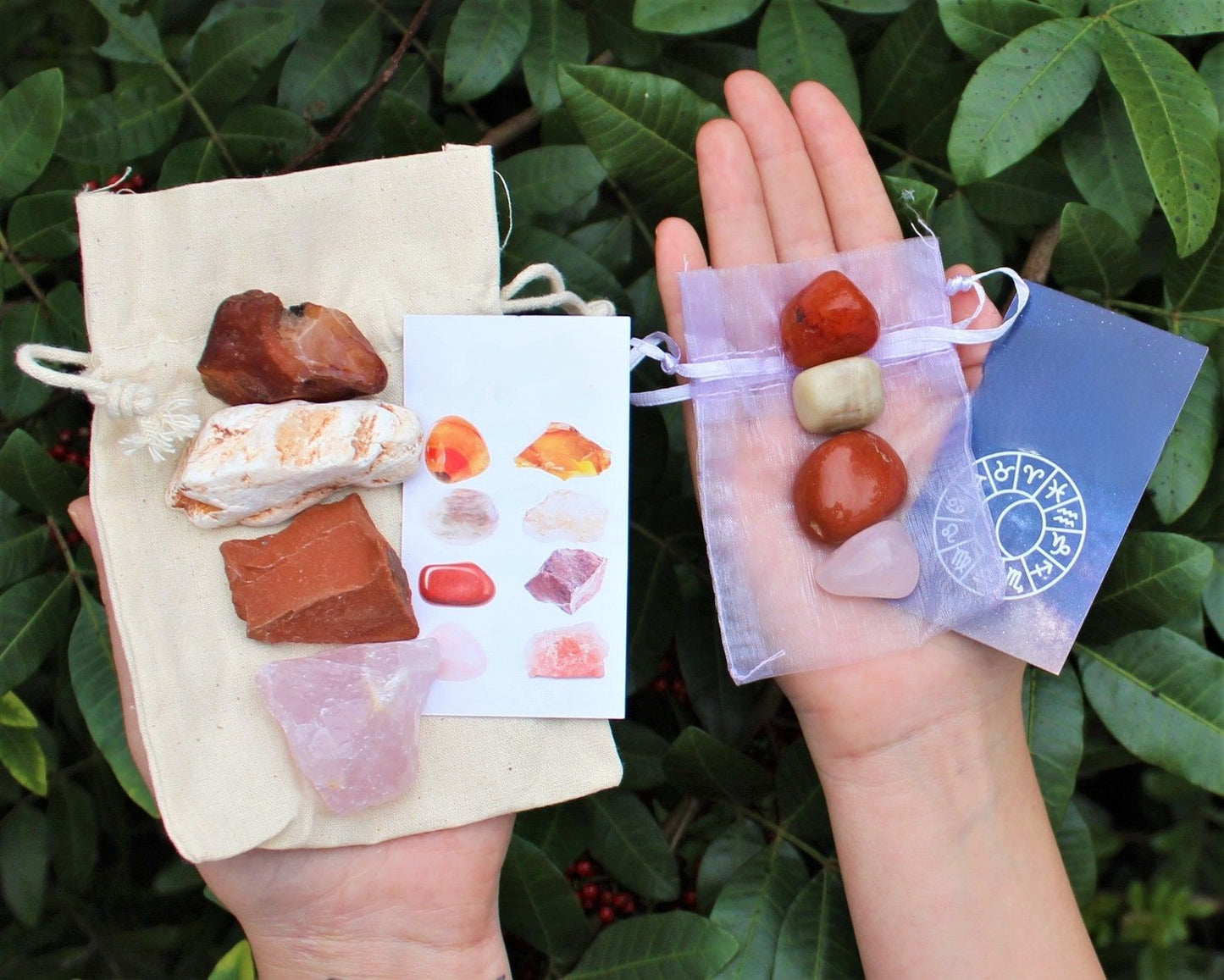 4 Pieces Zodiac Crystal Kit