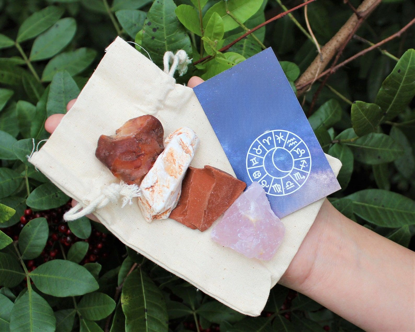 4 Pieces Zodiac Crystal Kit