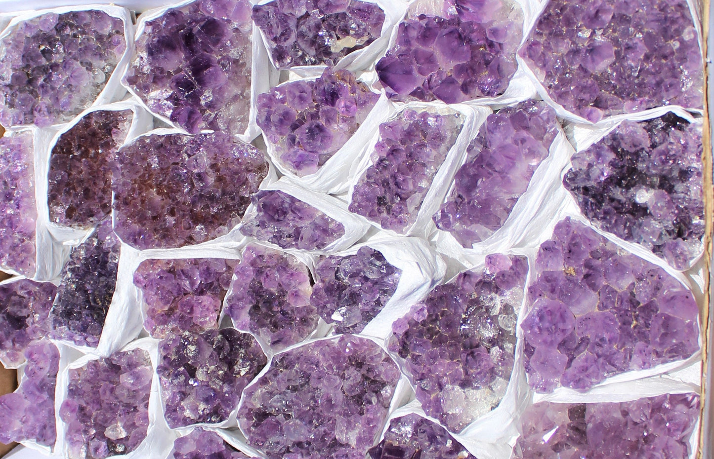 5 Piece Lot Crystal Clusters Geodes