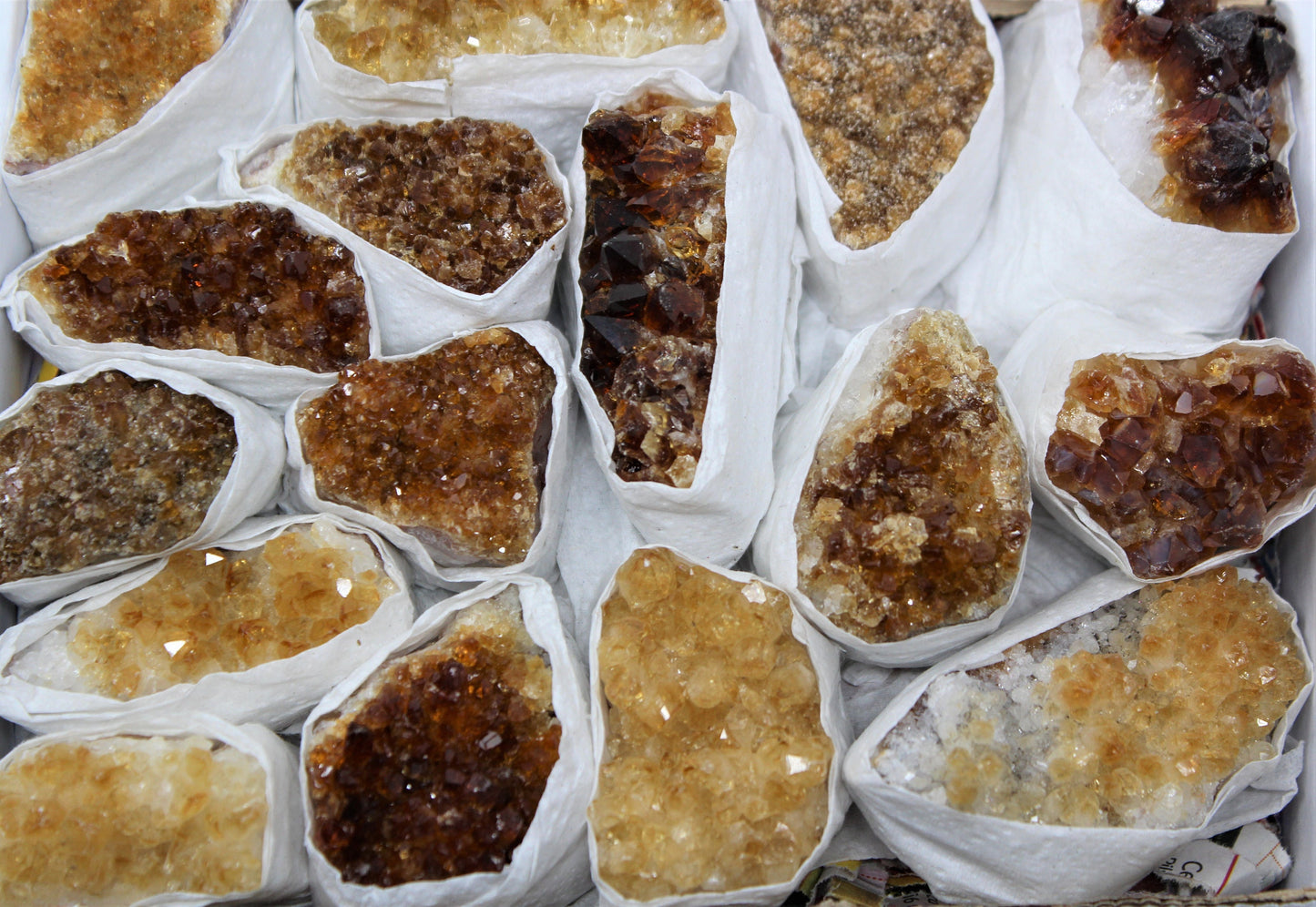 5 Piece Lot Crystal Clusters Geodes