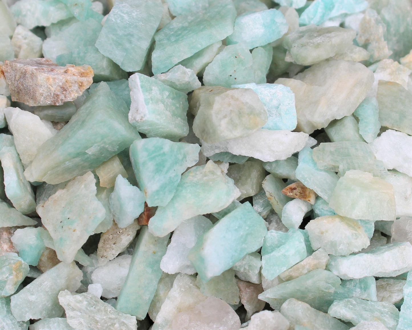 Amazonite Rough Natural Crystal Chips