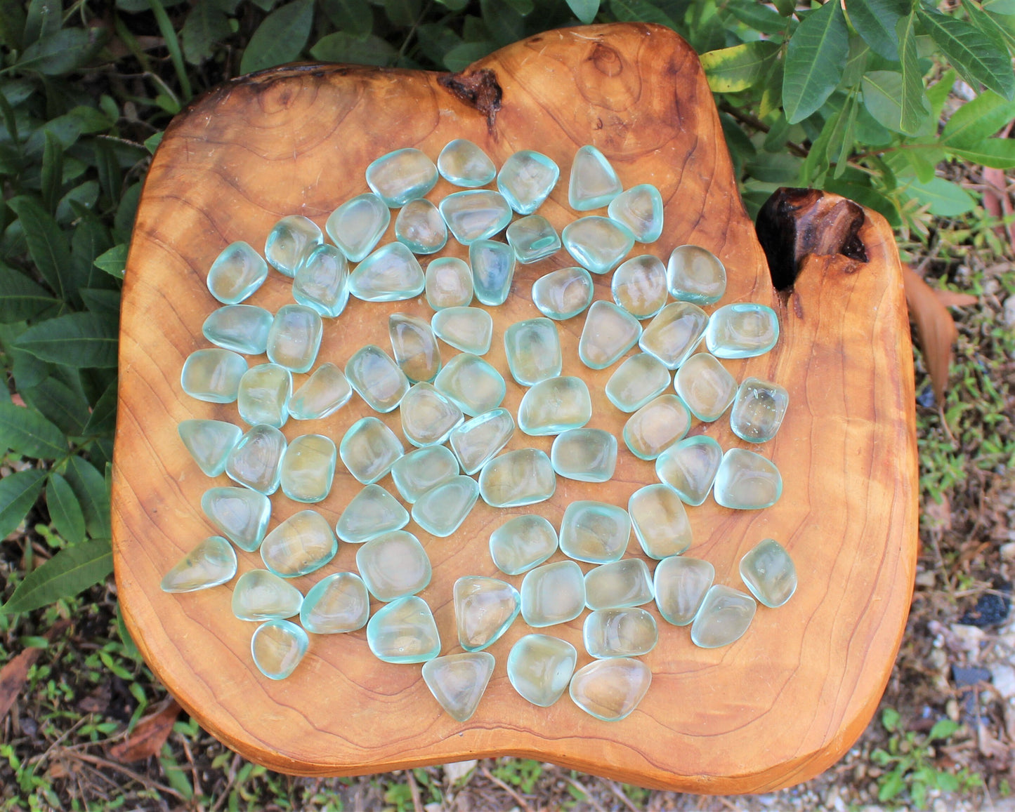 Aqua Obsidian Tumbled Stone
