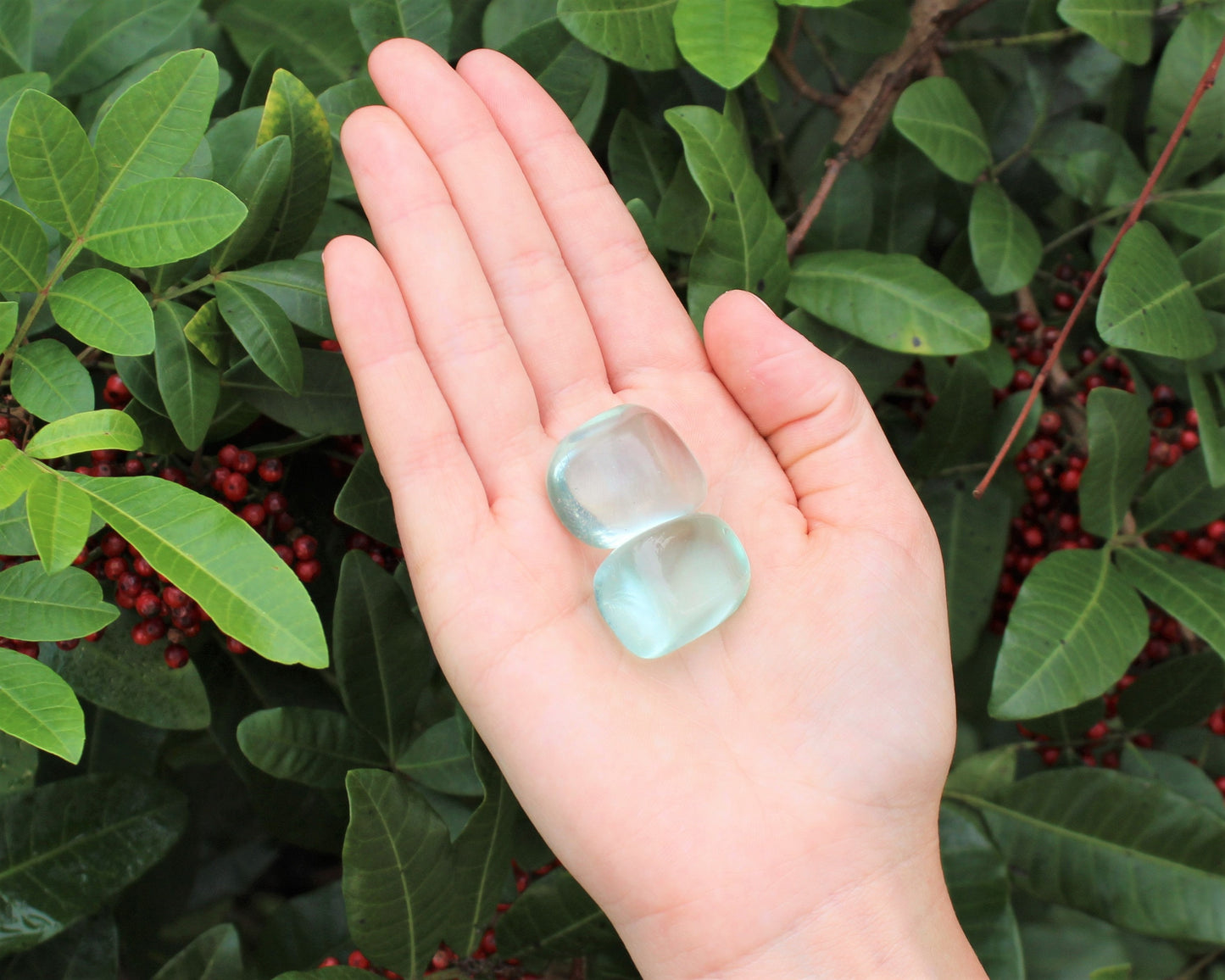 Aqua Obsidian Tumbled Stone