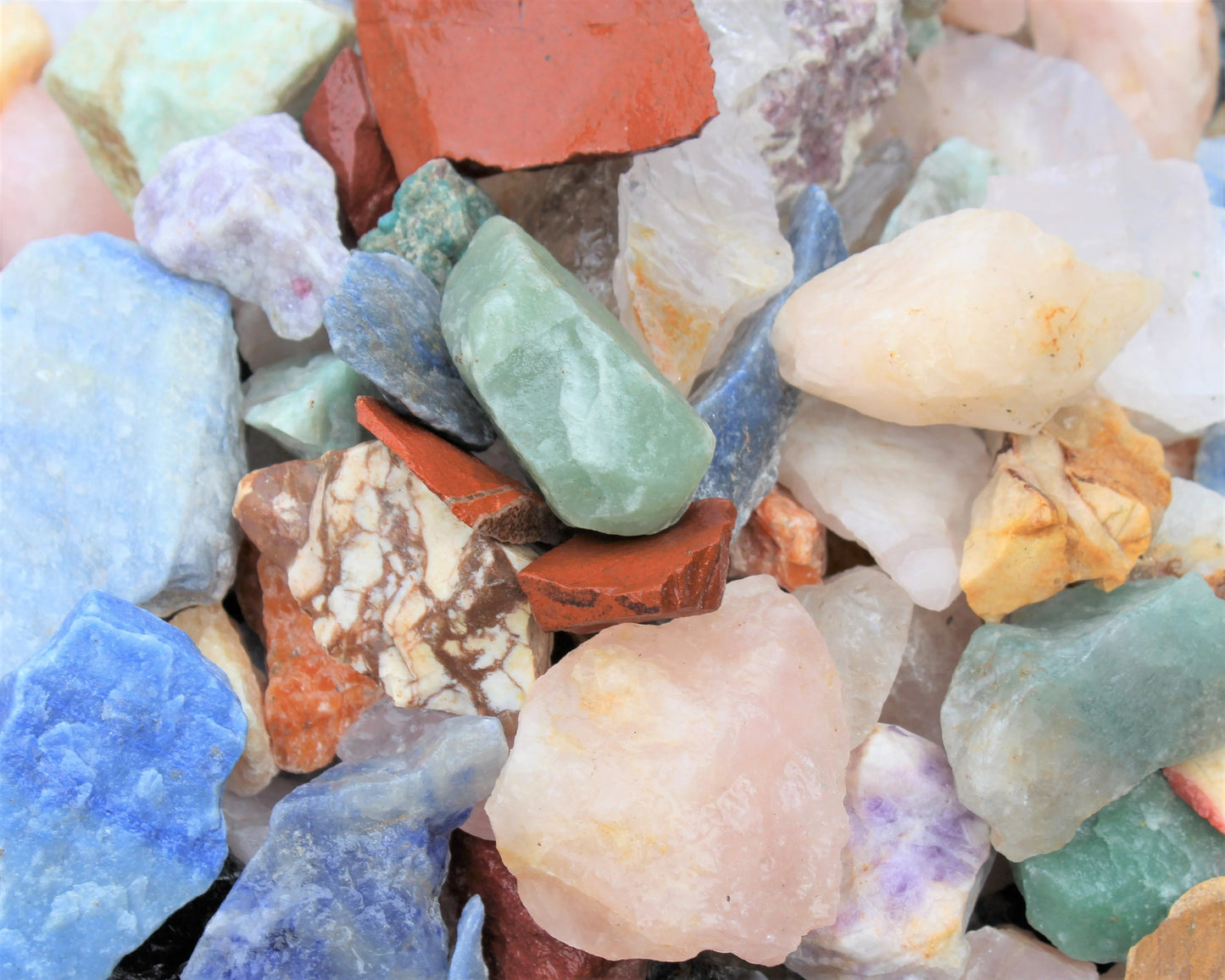 Assorted Natural Rough Crystals Box