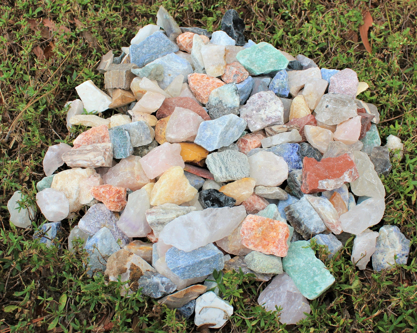 Assorted Natural Rough Crystals Box