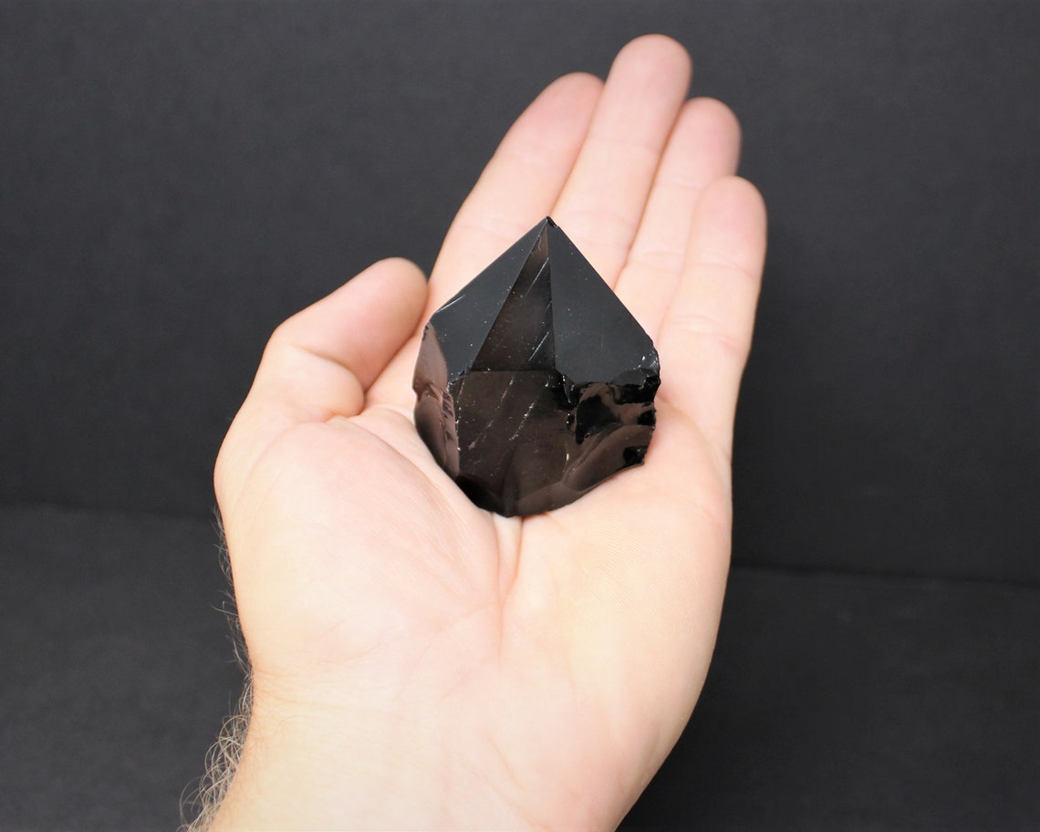 Obsidian Polished Point