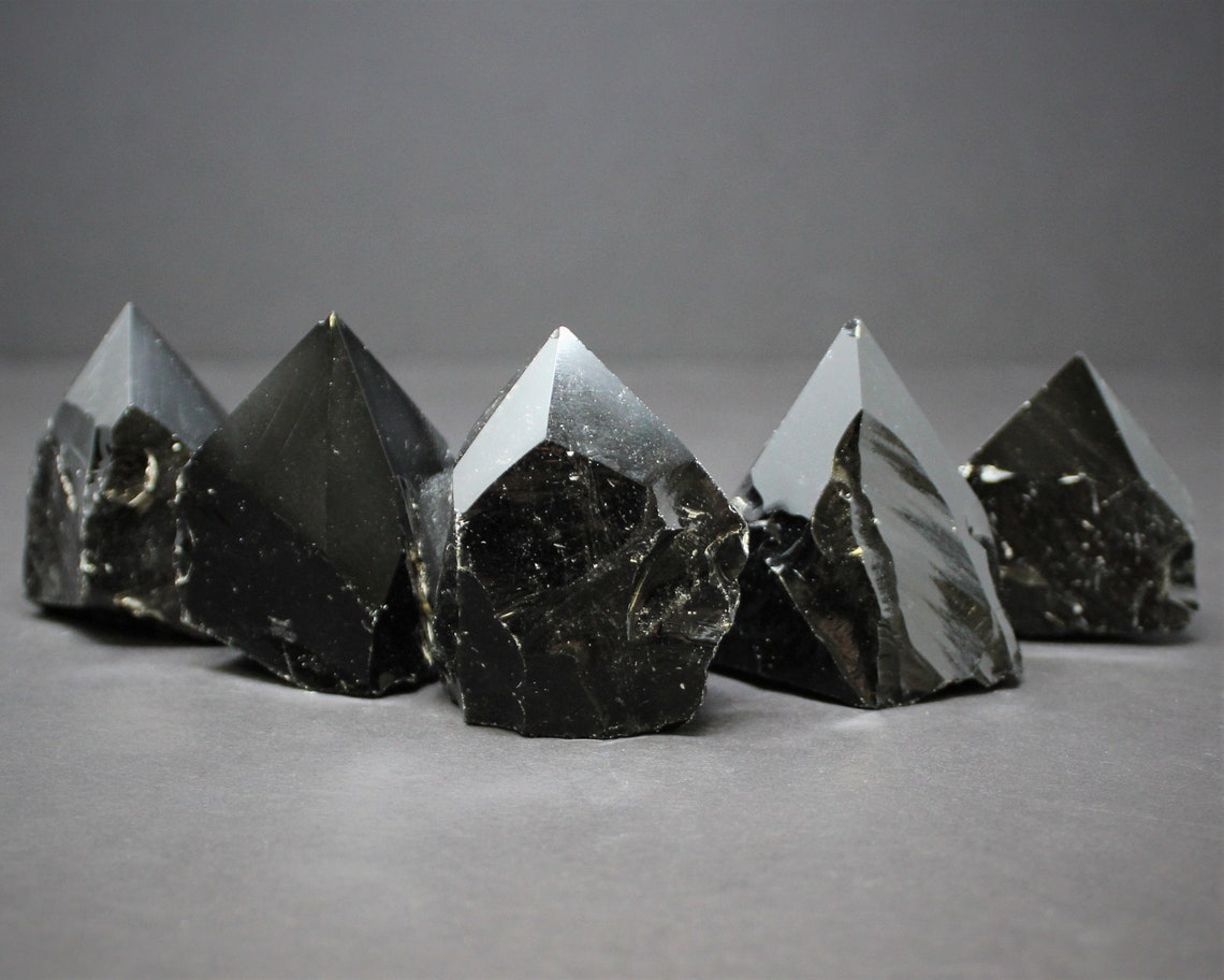 Obsidian Polished Point