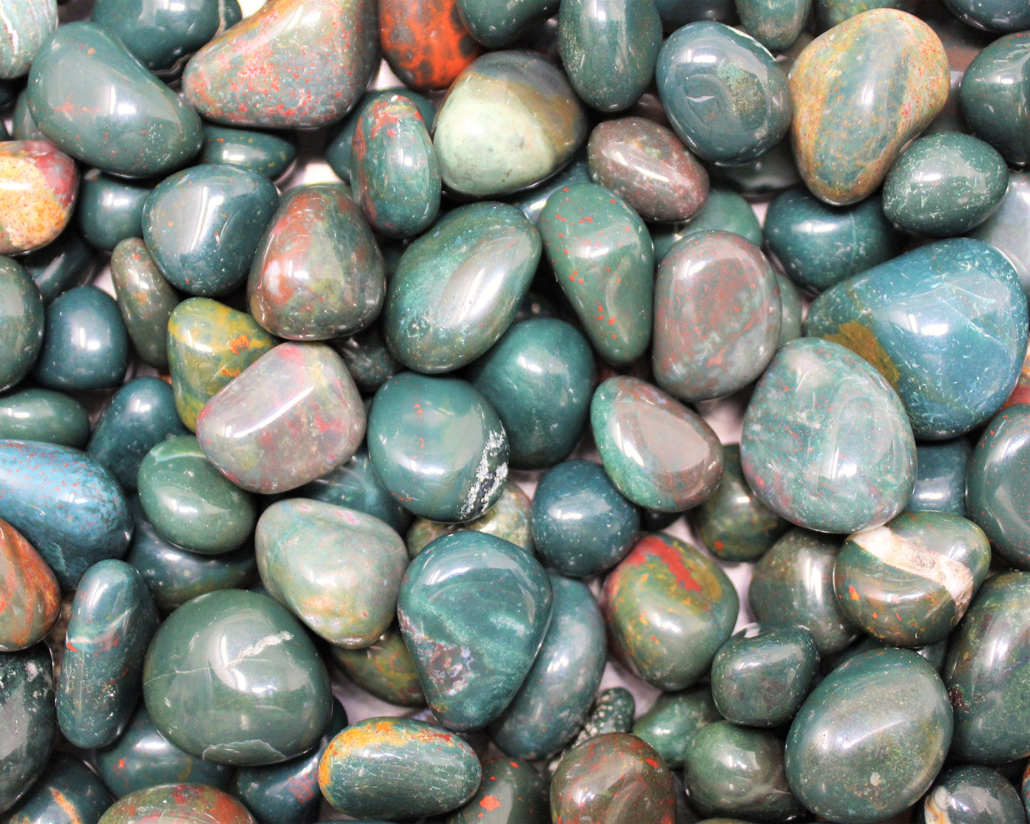 Bloodstone Tumbled Stones
