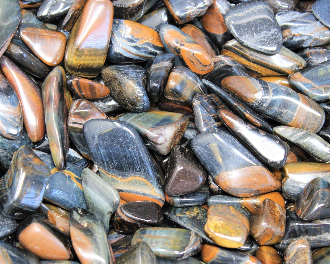 Elegant Tiger Tumbled Stones