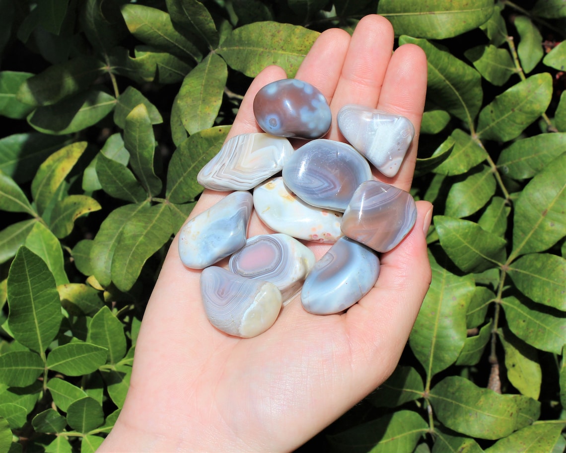 Botswana Agate Tumbled Stones