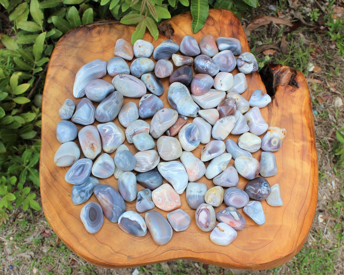 Botswana Agate Tumbled Stones