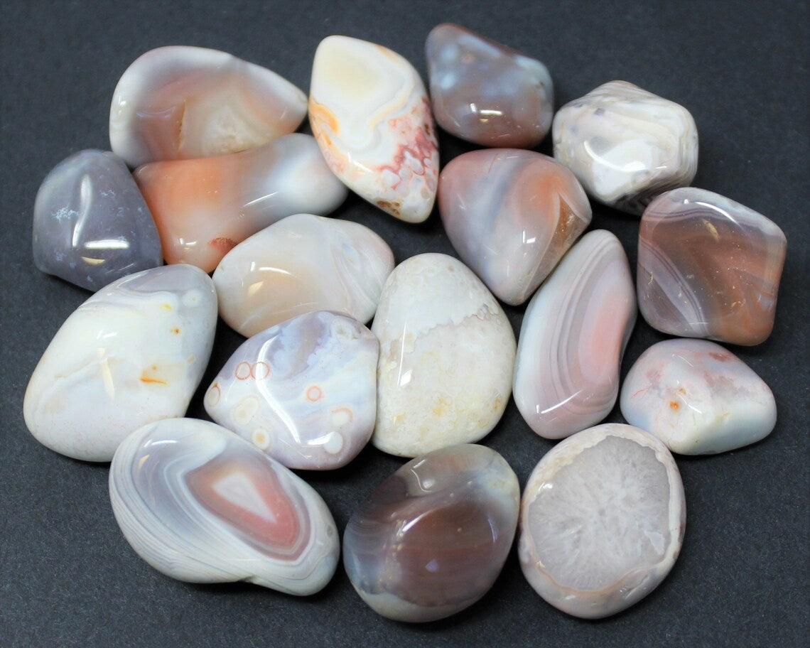 Botswana Agate Tumbled Stones