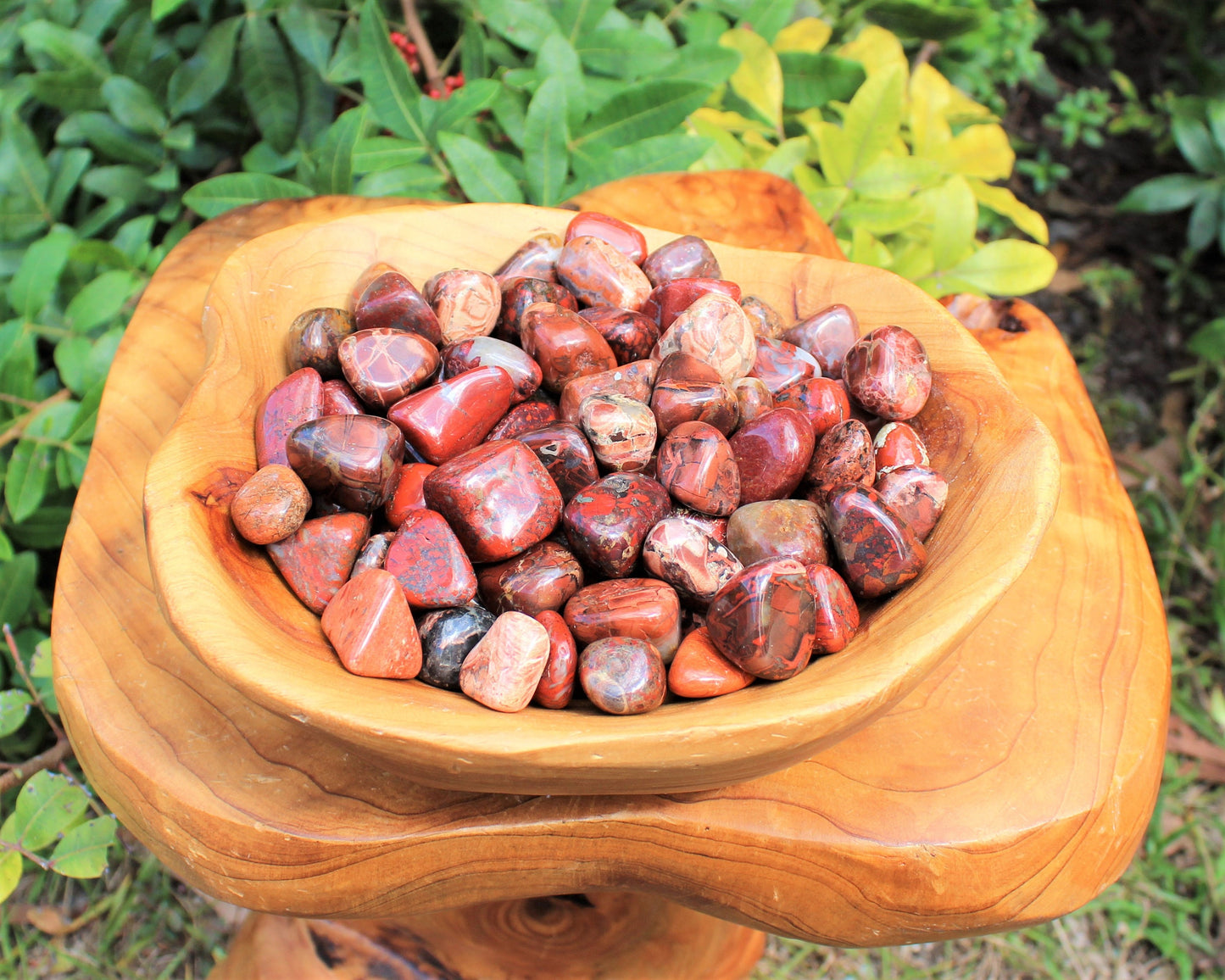 Brecciated Jasper Tumbled Stones