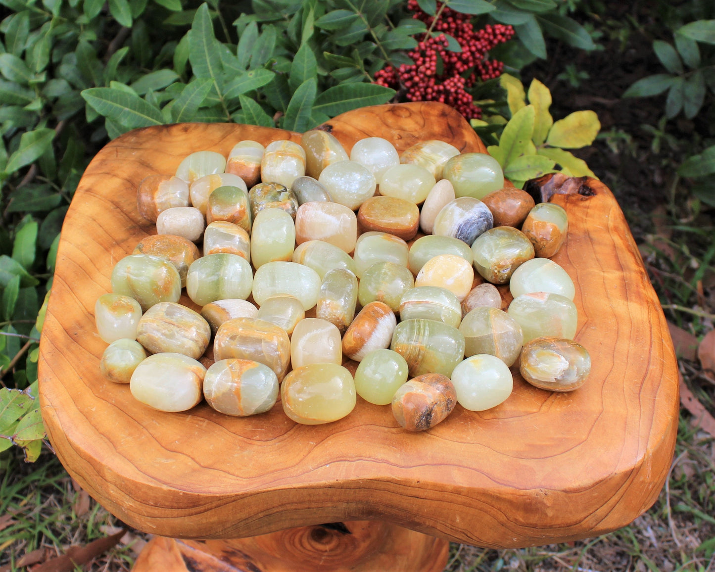Radiant Calcite Tumbled Stones