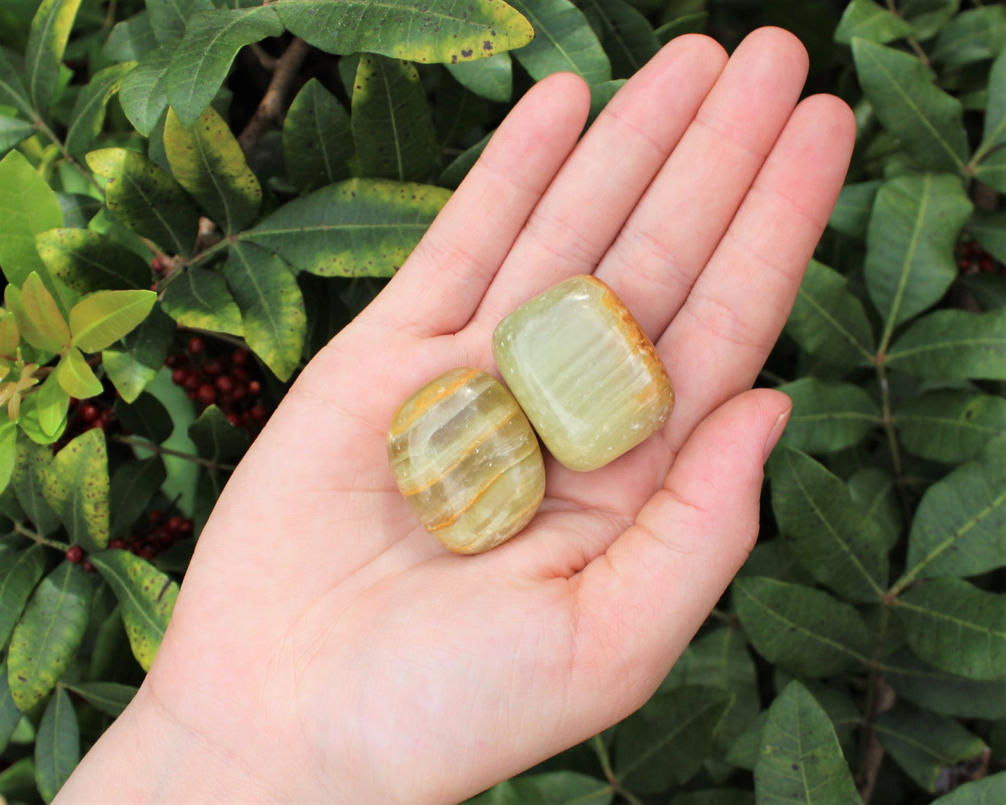 Radiant Calcite Tumbled Stones
