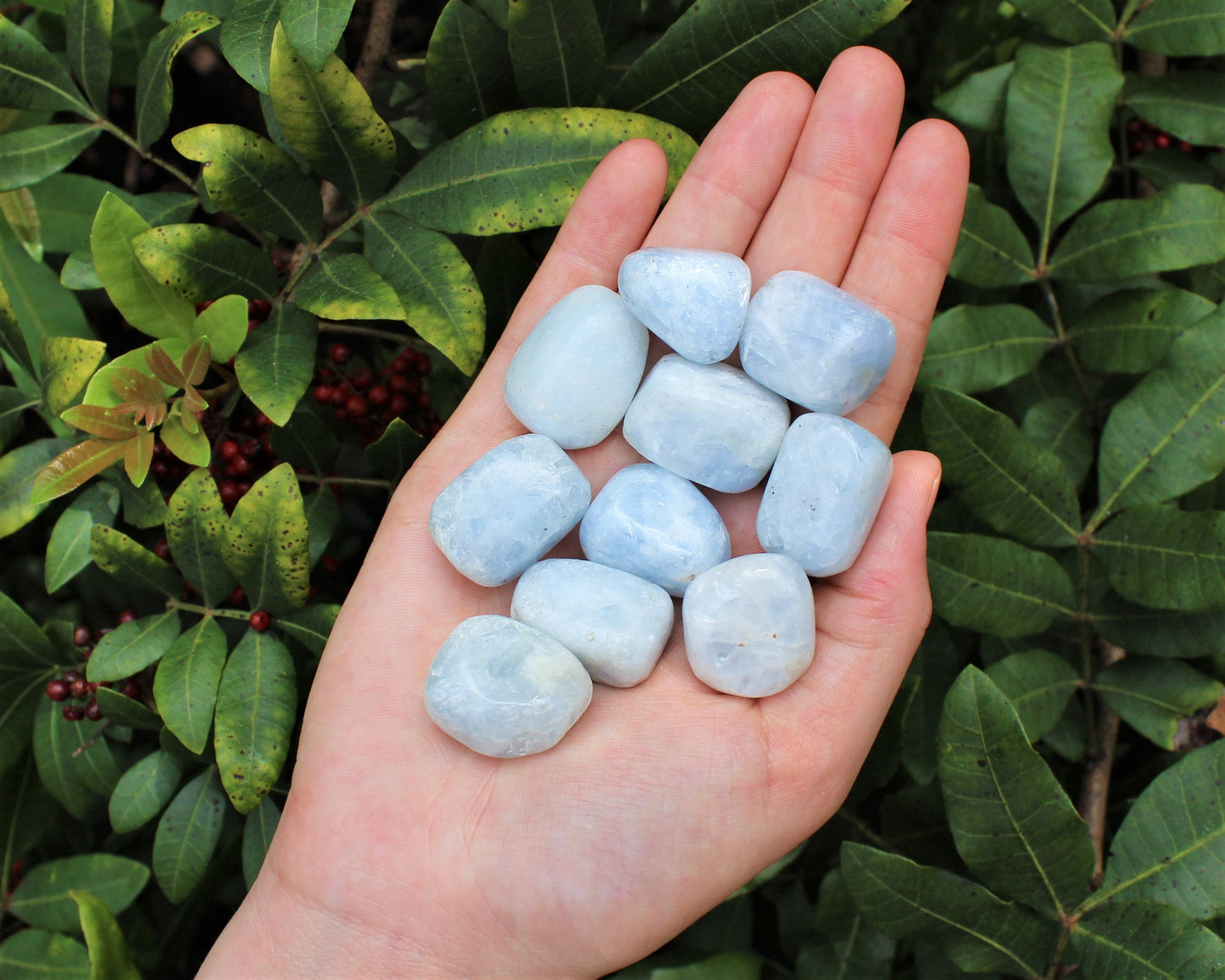 Orchid Calcite Radiant Tumbled Stones