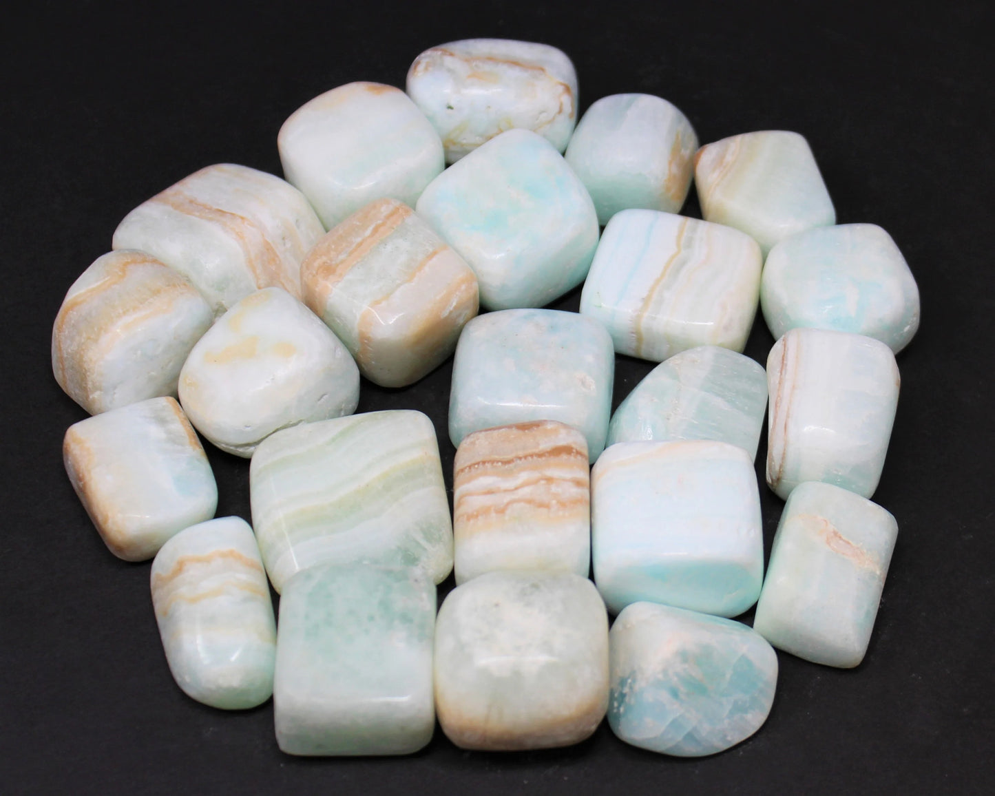 Caribbean Calcite Tumbled Stone