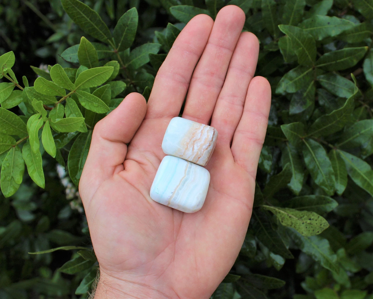 Caribbean Calcite Tumbled Stone