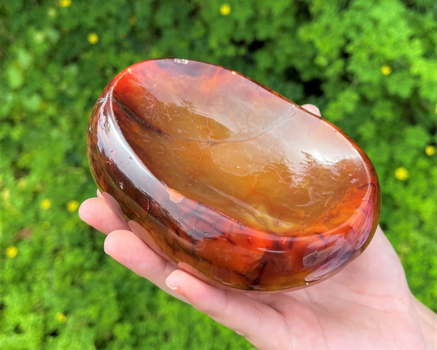 Carnelian Bowl From Madagascar