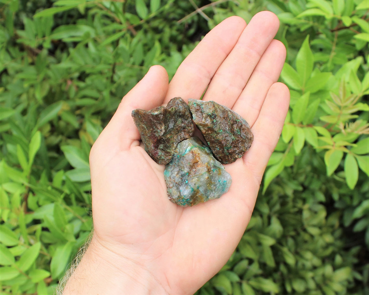 Chrysocolla Raw Natural Stones