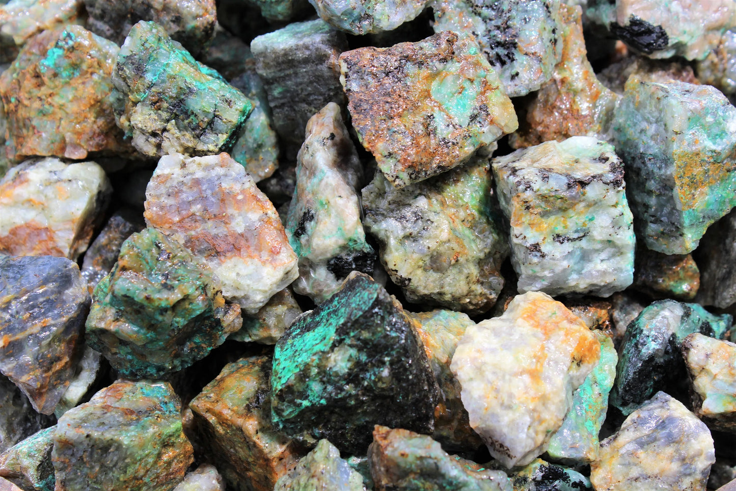 Chrysocolla Raw Natural Stones