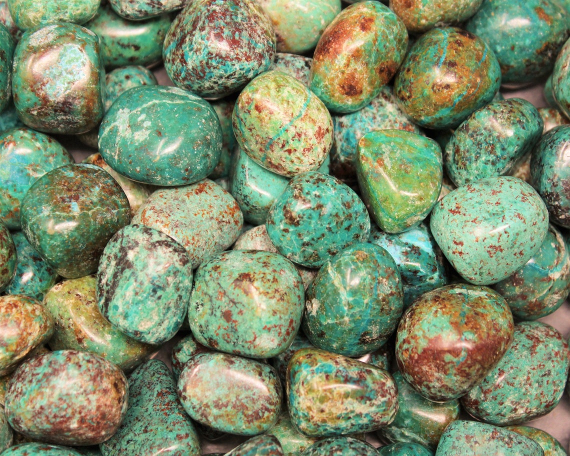 Chrysocolla Tumbled Stones
