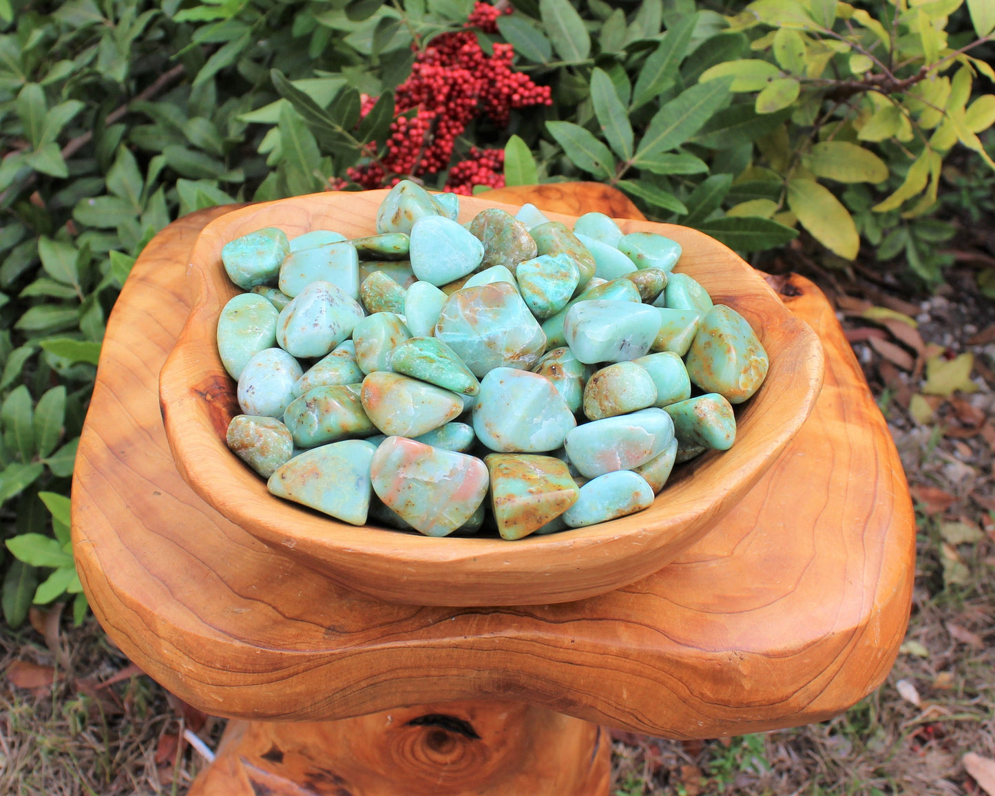 Chrysoprase Tumbled Stones