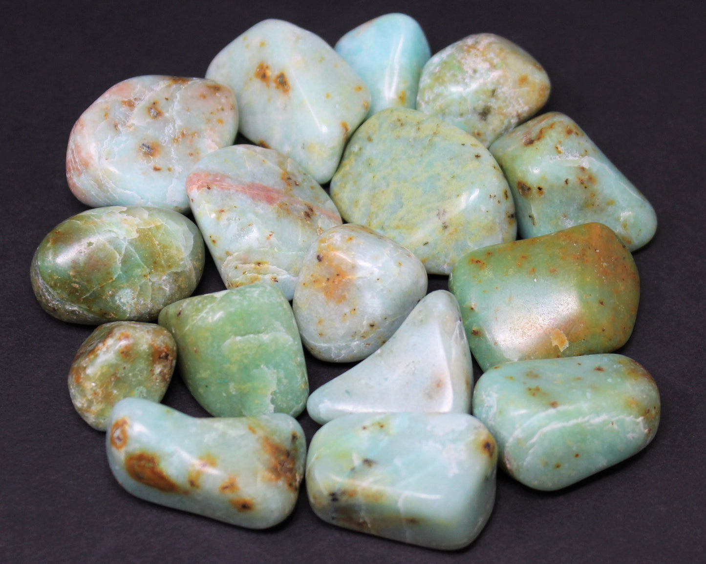 Chrysoprase Tumbled Stones