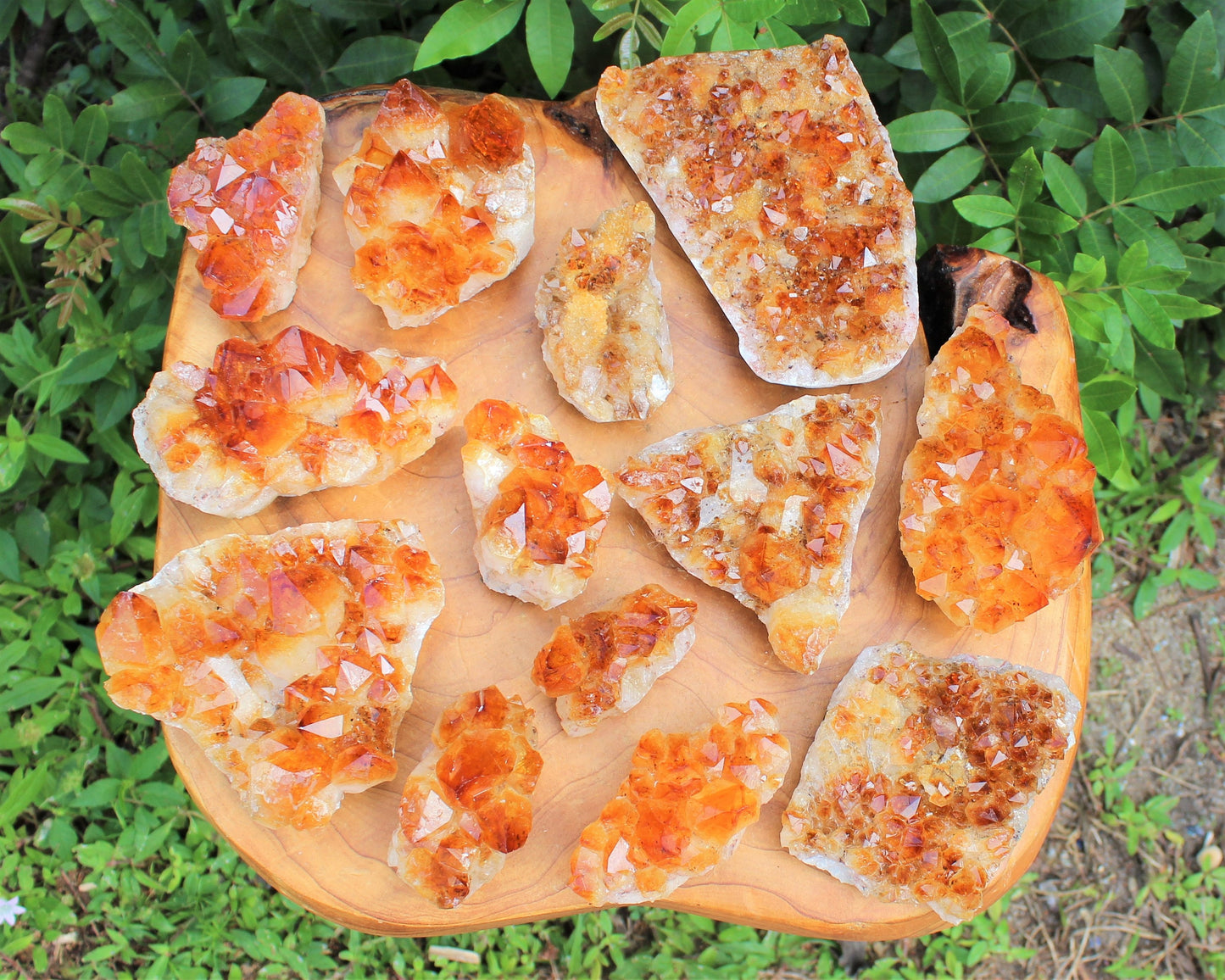Citrine Crystal Cluster