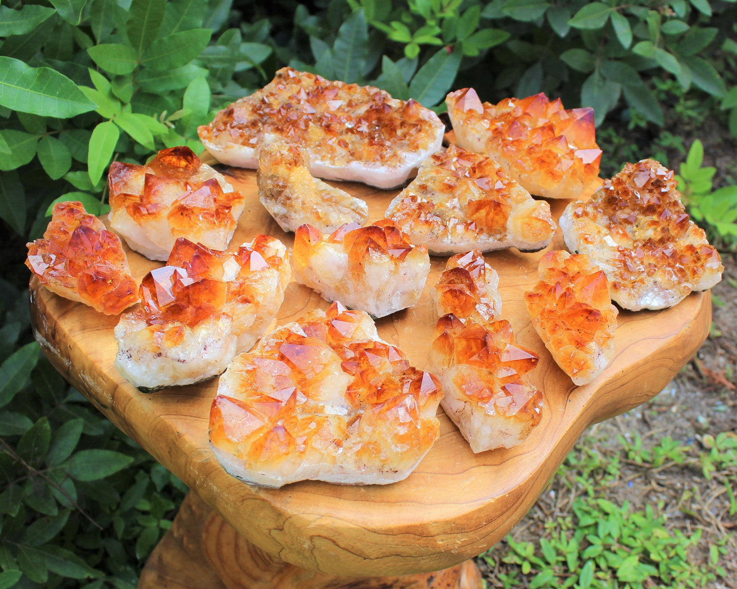 Citrine Crystal Cluster