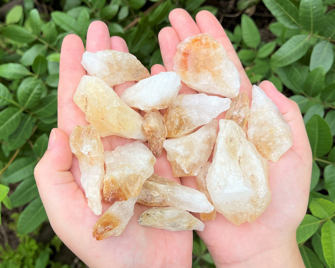 Citrine Crystal Points