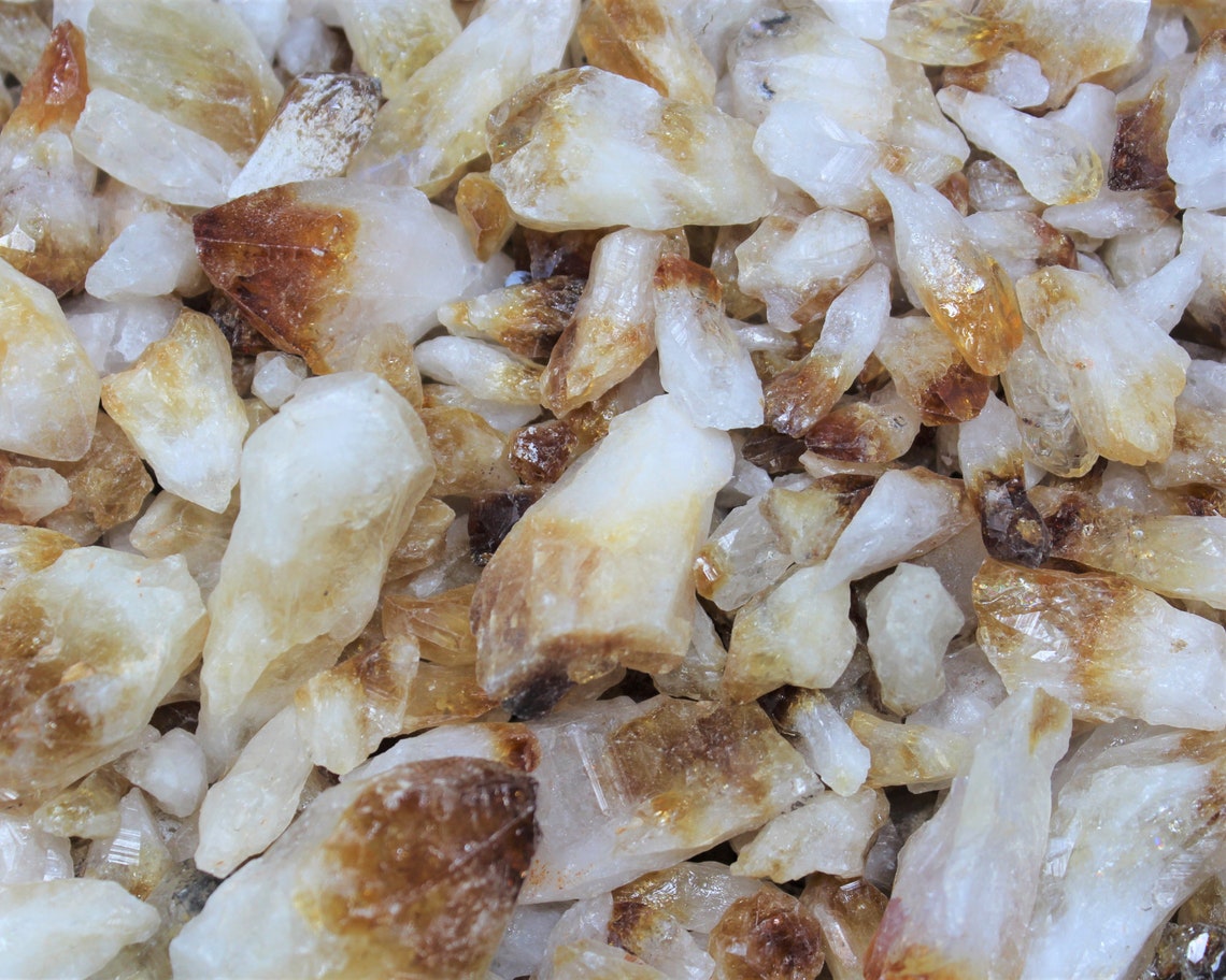 Citrine Crystal Points