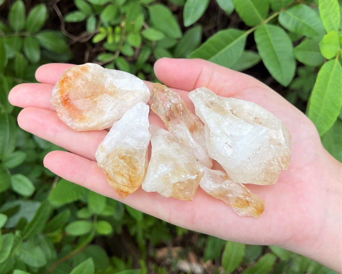 Citrine Crystal Points