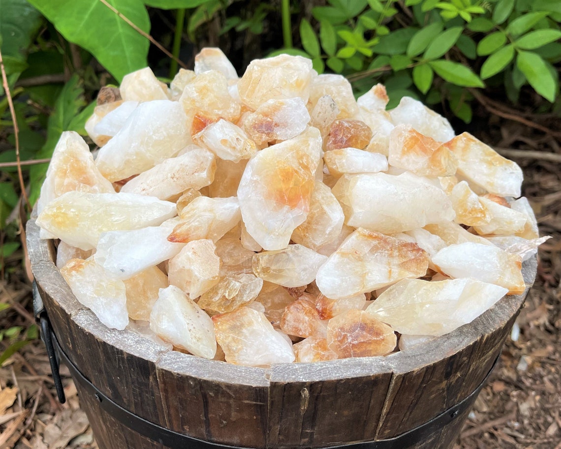 Citrine Crystal Points