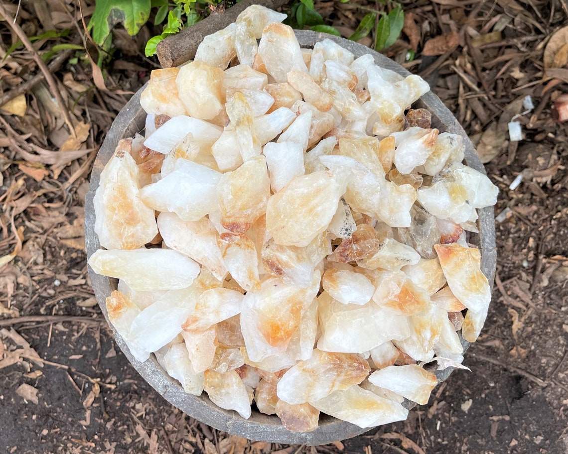 Citrine Crystal Points