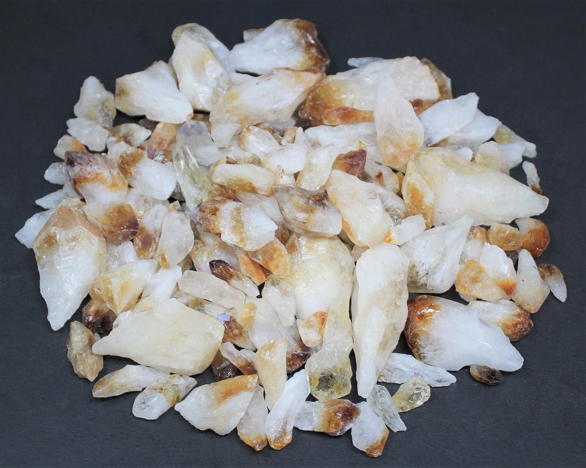 Citrine Crystal Points