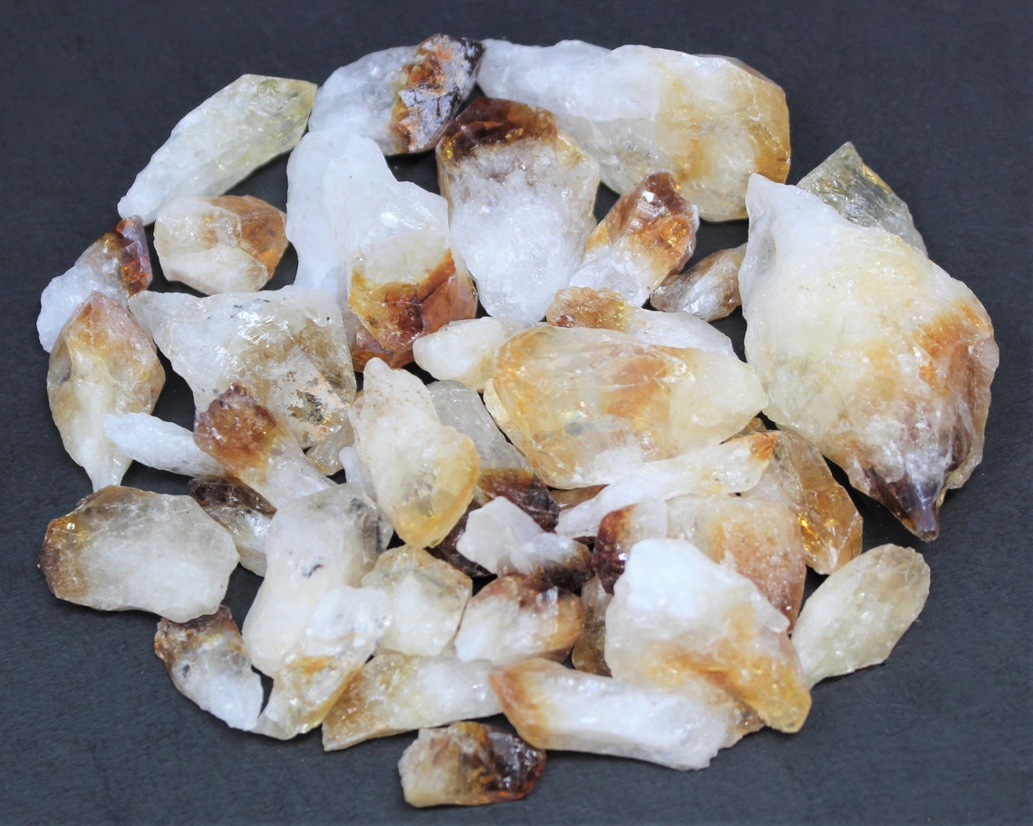 Citrine Crystal Points
