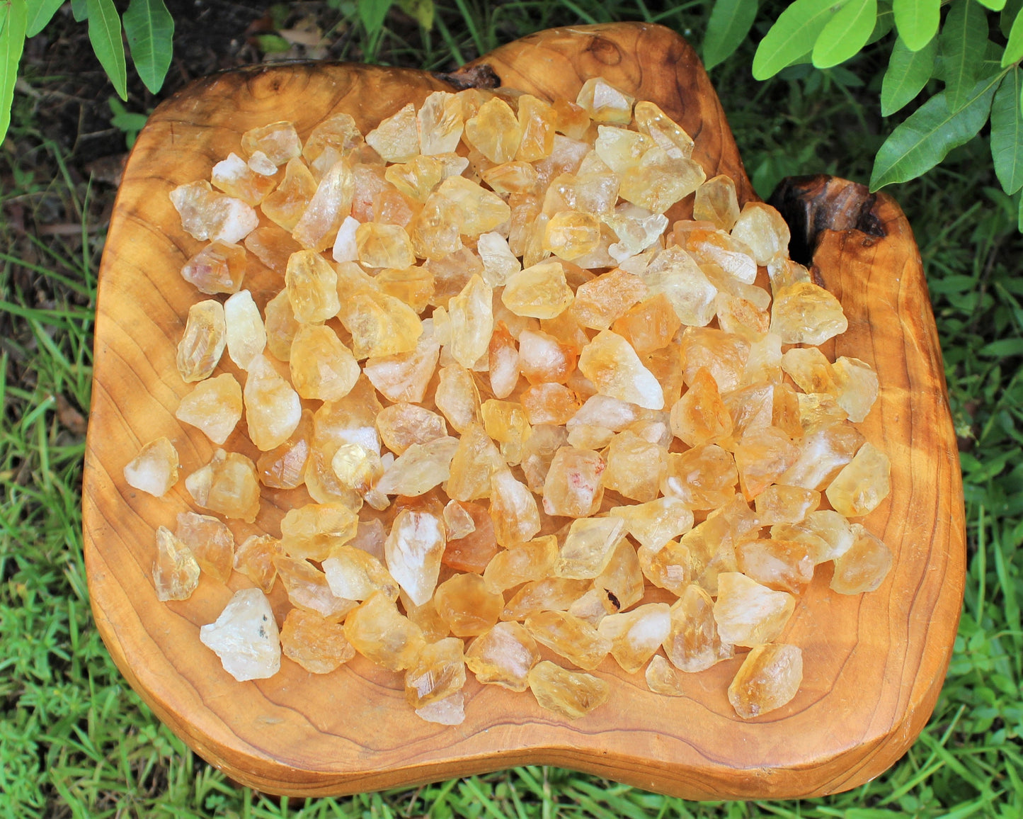 Citrine Rough Crystal Chips