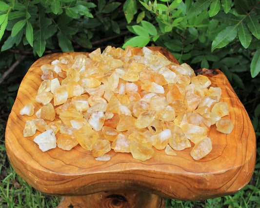 Citrine Rough Crystal Chips