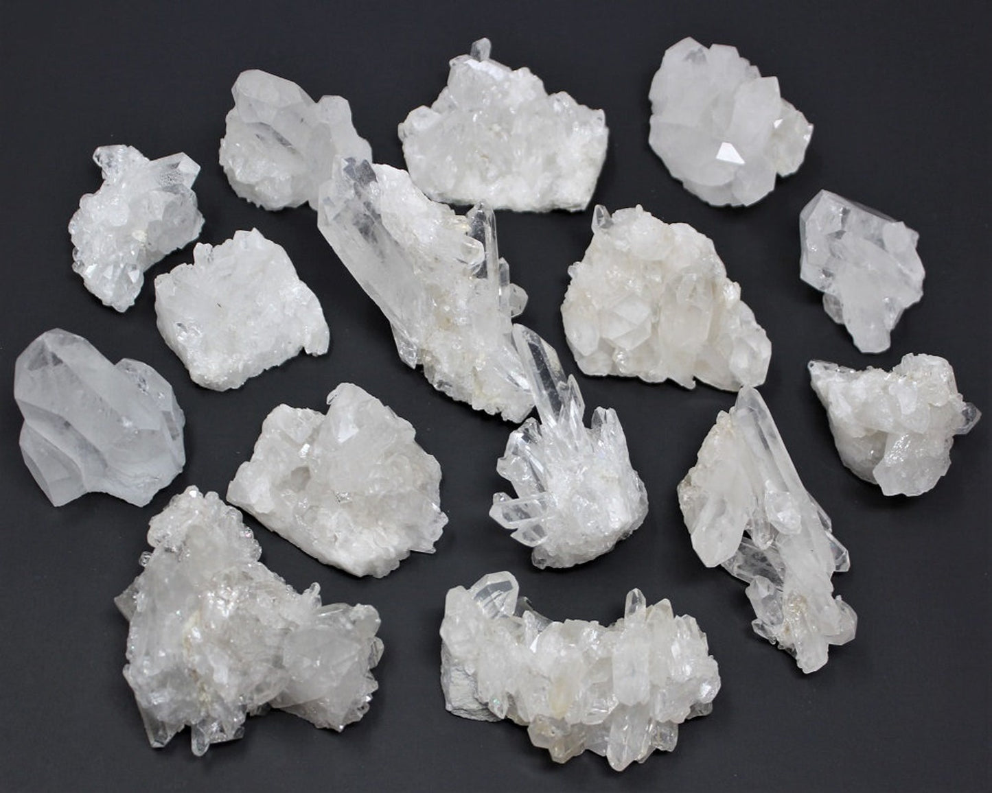 Clear Quartz Cluster Crystal Geode