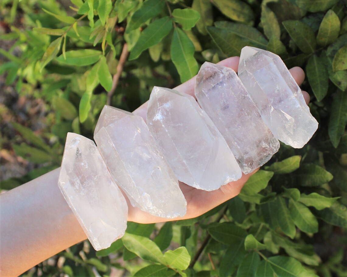 Clear Quartz Crystal Points