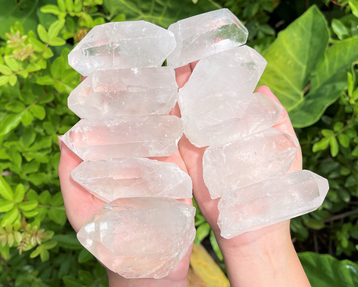 Clear Quartz Crystal Points