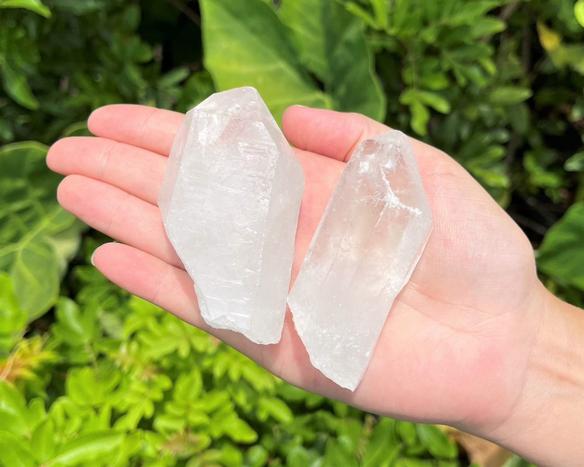 Clear Quartz Crystal Points