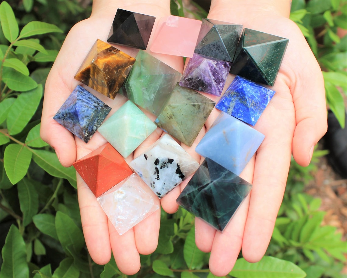 Clear Quartz Crystal Pyramid
