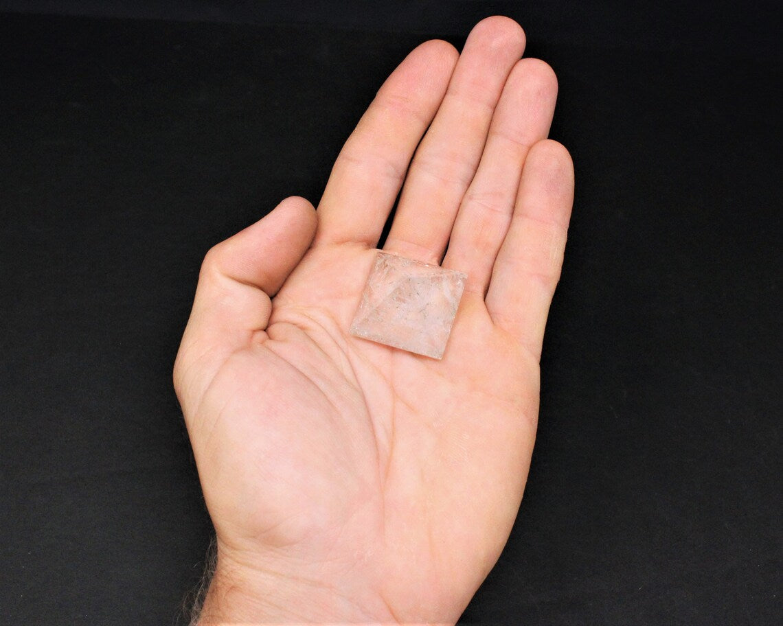 Clear Quartz Crystal Pyramid