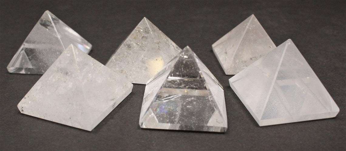 Clear Quartz Crystal Pyramid