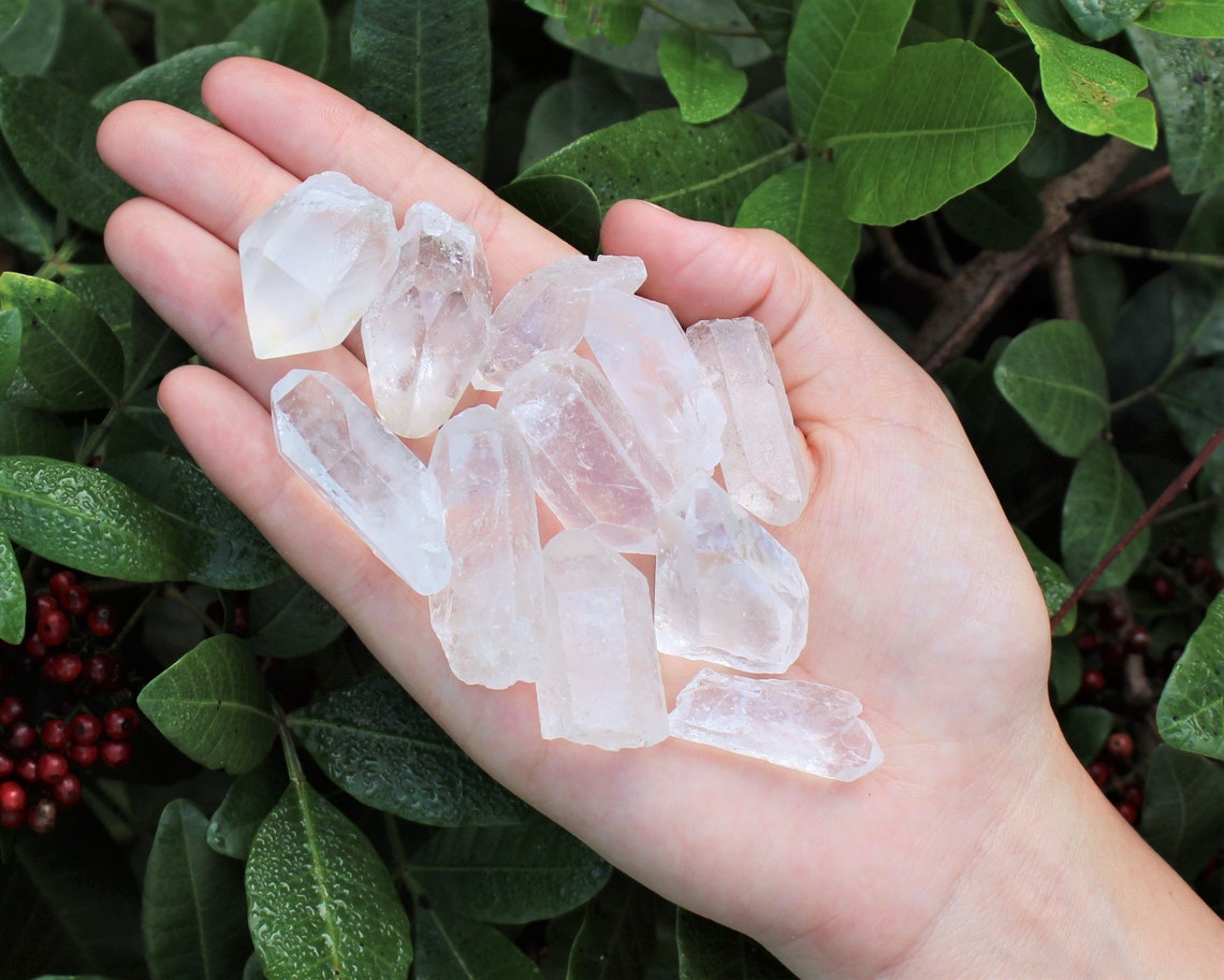 Clear Quartz Points Crystal Box