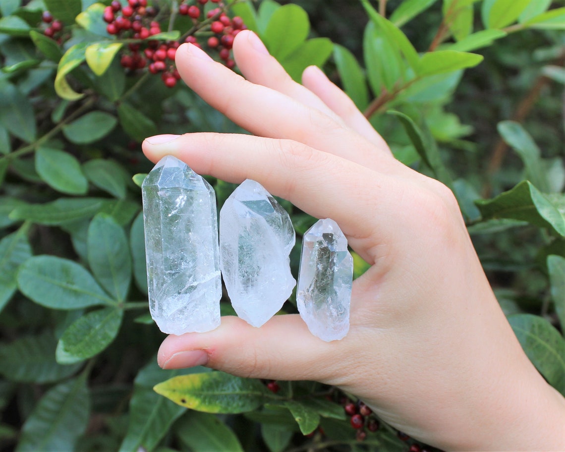 Clear Quartz Points Crystal Box