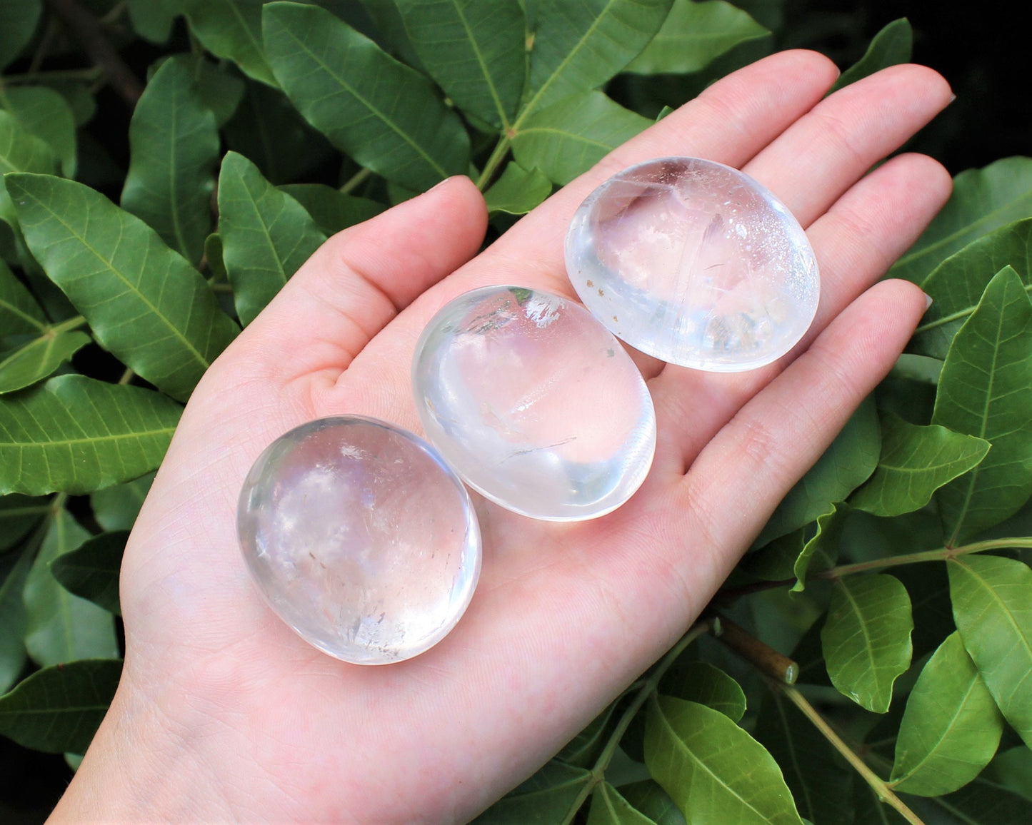 Clear Quartz Polished Stones